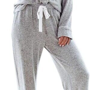 Women’s Pajama Set – Long Sleeve Button Down Sleepwear, Soft Lounge PJs, Size XL